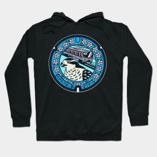 Nagareyama Manhole Cover Art Hoodie